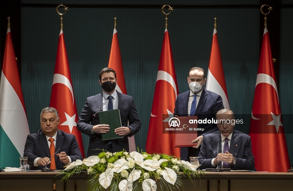 ترکیه و مجارستان 9 توافق‌نامه همکاری امضا کردند 