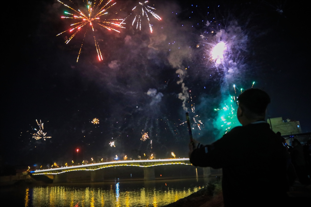 New Year celebrations in Baghdad