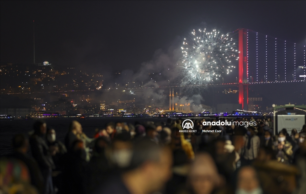 New Year celebrations in Istanbul