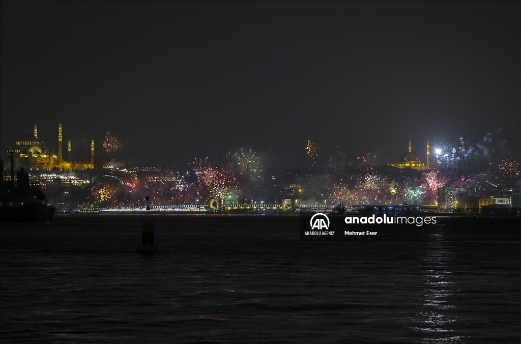 New Year celebrations in Istanbul