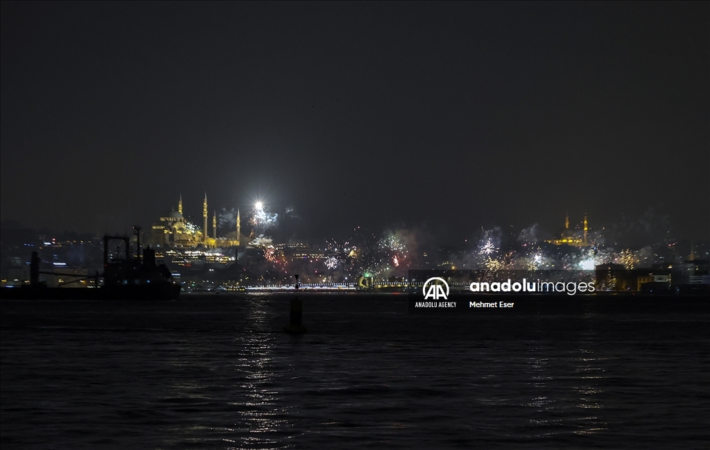 New Year celebrations in Istanbul