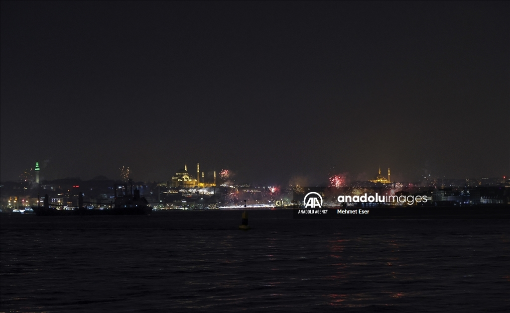 New Year celebrations in Istanbul