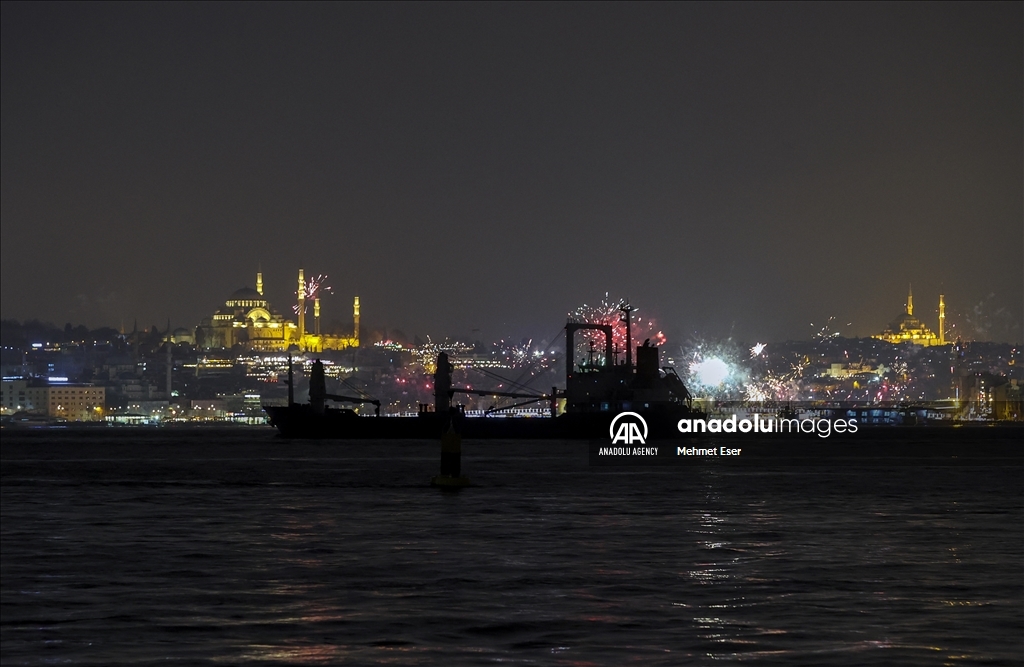 New Year celebrations in Istanbul