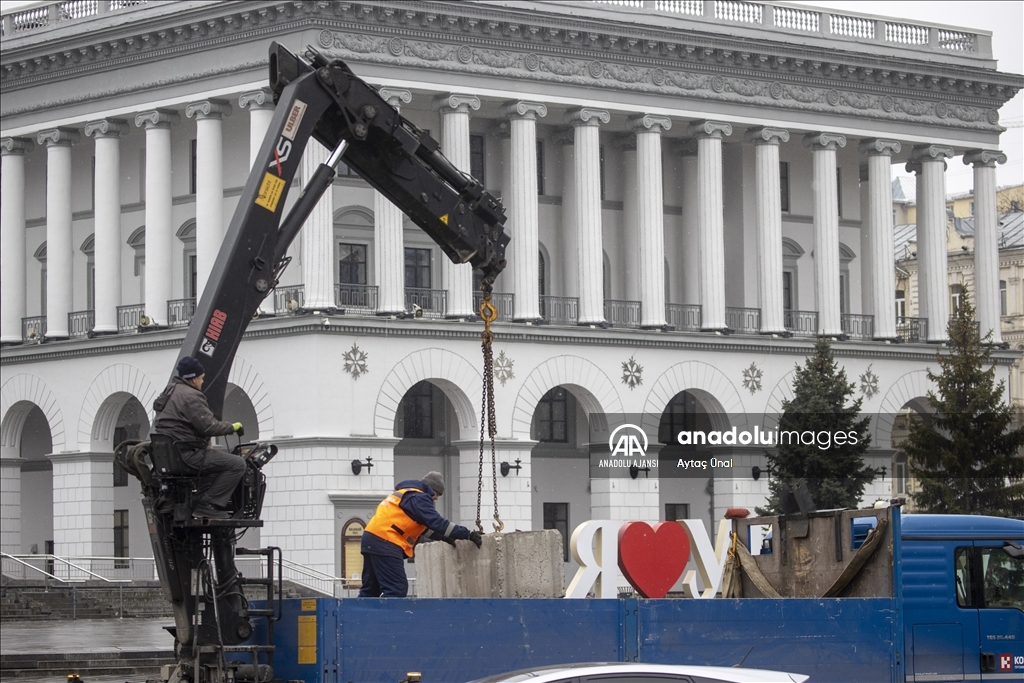 Rusya'nın saldırısı altındaki Kiev