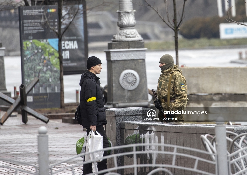 Rusya'nın saldırısı altındaki Kiev