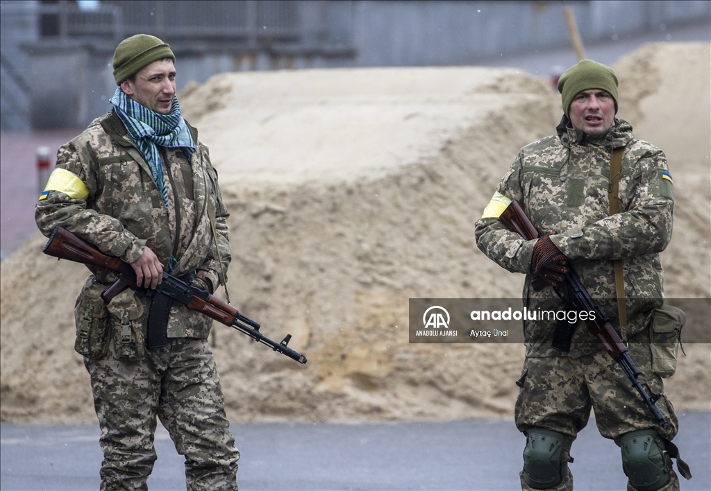 Rusya'nın saldırısı altındaki Kiev