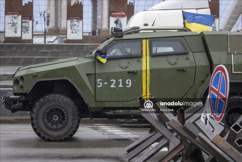 Rusya'nın saldırısı altındaki Kiev