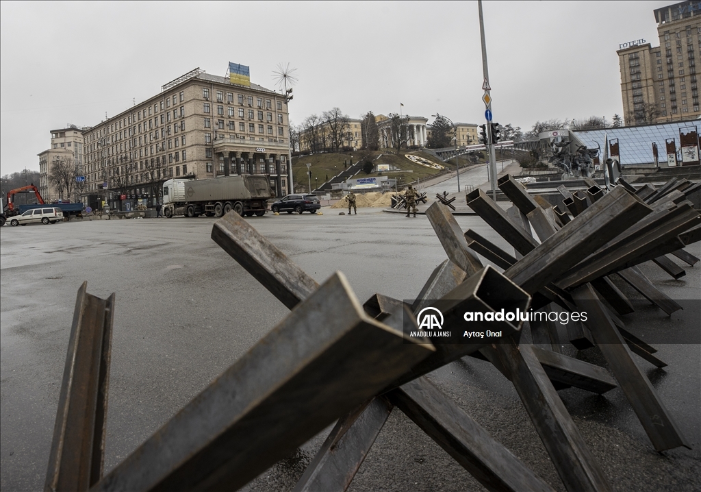 Rusya'nın saldırısı altındaki Kiev