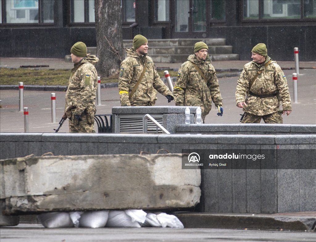 Rusya'nın saldırısı altındaki Kiev