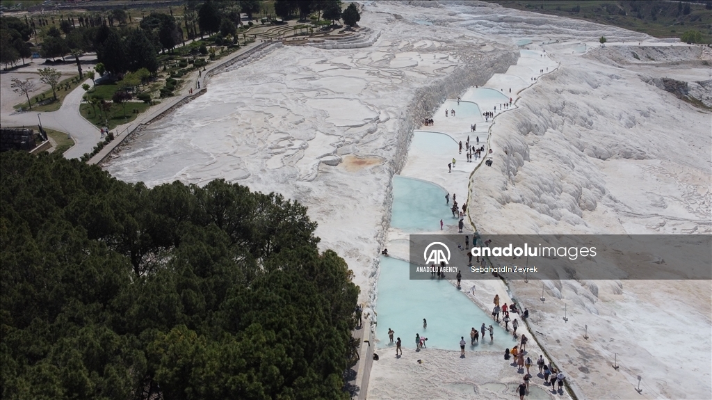Турецкий Памуккале за 5 месяцев посетило свыше 430 тыс. туристов