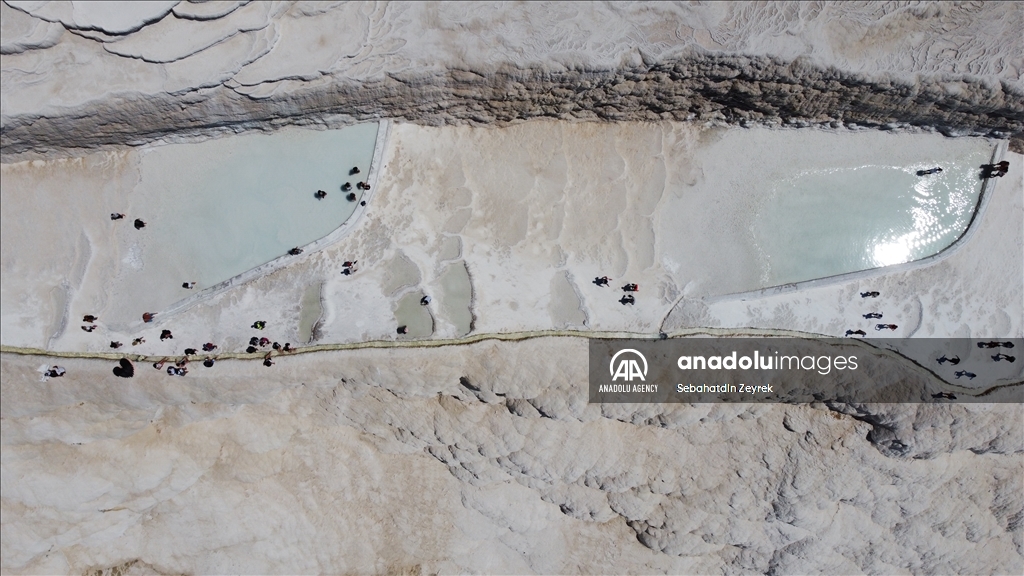 Турецкий Памуккале за 5 месяцев посетило свыше 430 тыс. туристов