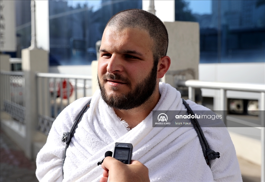 Hacı adaylarının Arafat heyecanı