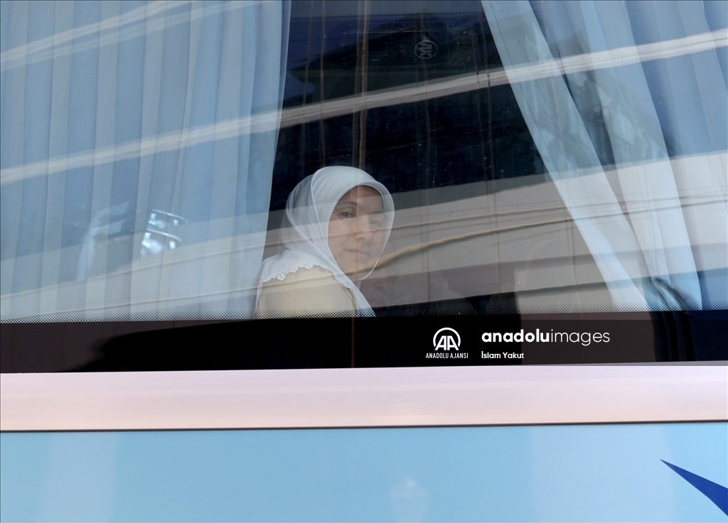 Hacı adaylarının Arafat heyecanı