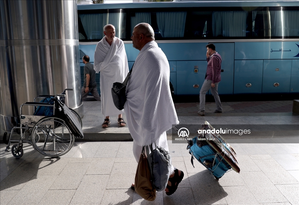 Hacı adaylarının Arafat heyecanı