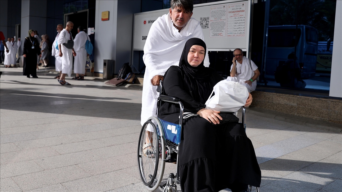 Hacı adaylarının Arafat heyecanı