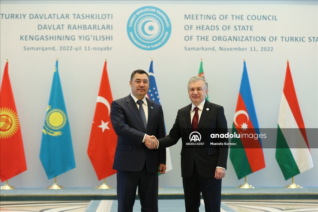 آغاز نشست سران کشورهای سازمان تُرک در ازبکستان