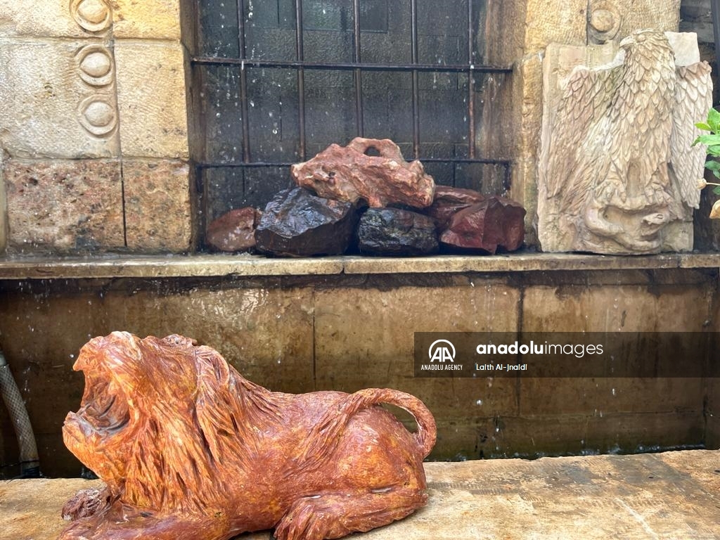 Искусство помогает скульптору из Иордании приглушить боль утраты сына