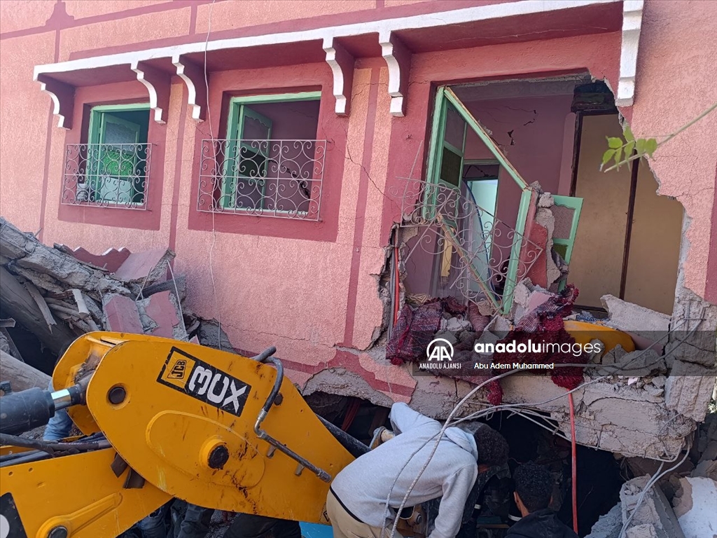 Fas'taki depremde hayatını kaybedenlerin sayısı 820'ye yükseldi