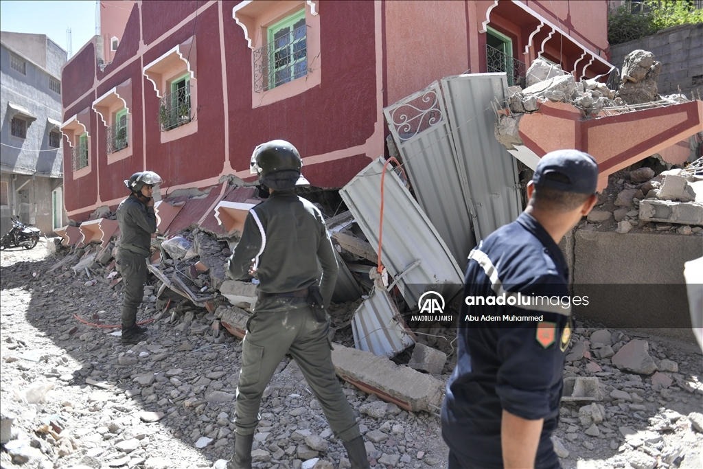 Fas'taki depremde hayatını kaybedenlerin sayısı 1037'ye yükseldi