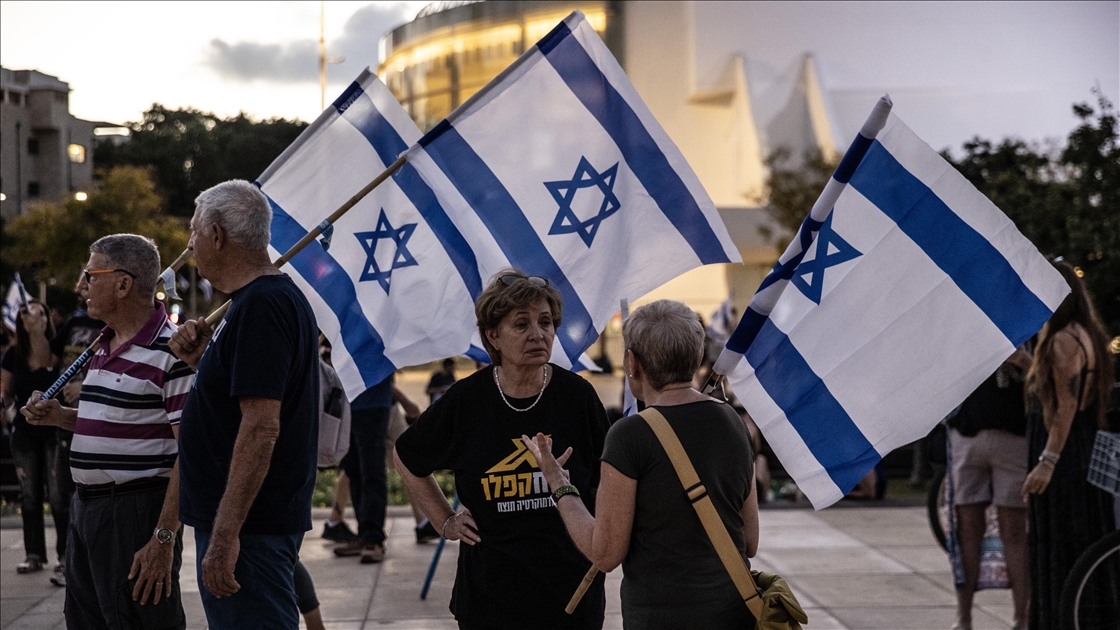 İsrail'de "yargı reformu" protestoları 36. haftada da devam etti