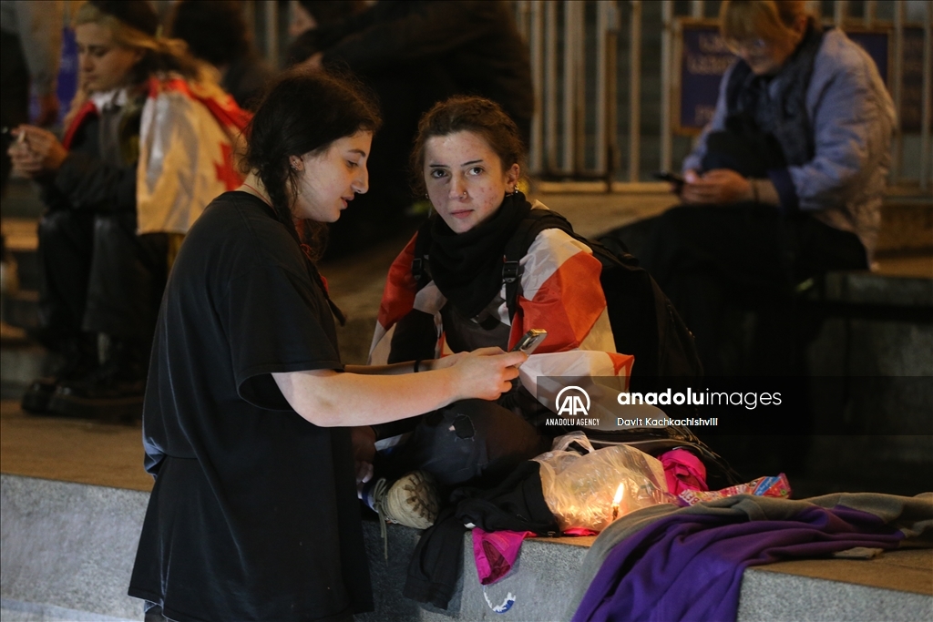 В Грузии не стихают протесты против «закона об иноагентах»