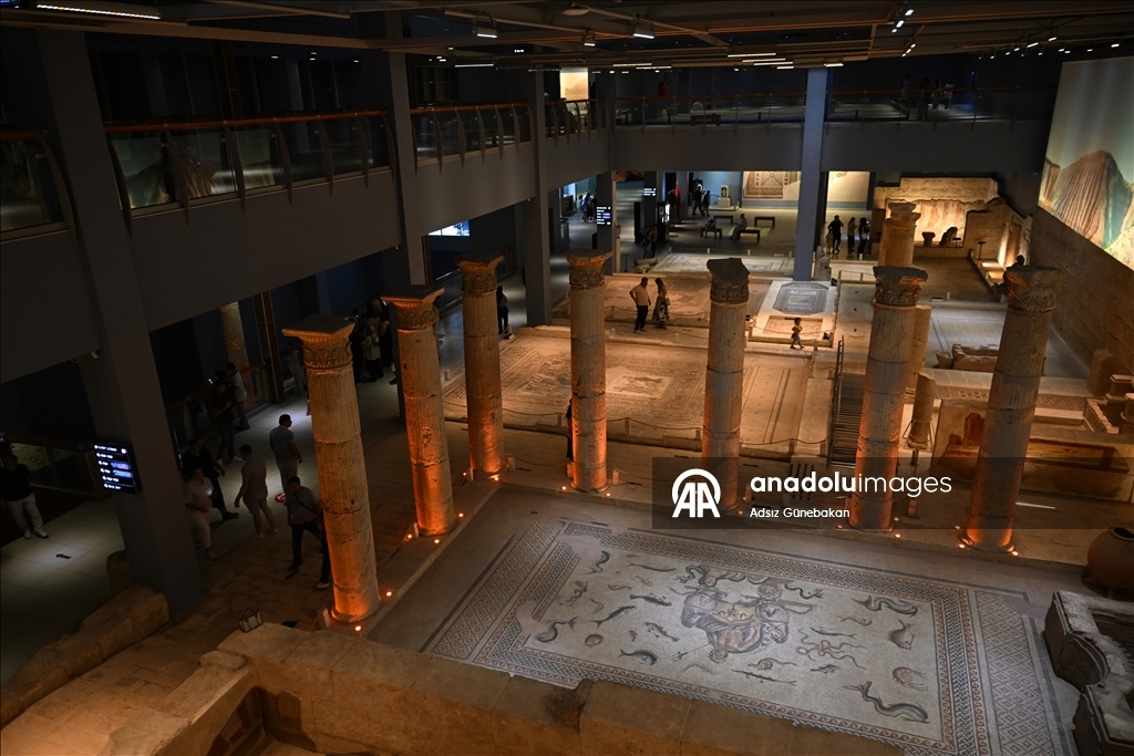 Zeugma Mozaik Müzesi 14 yılda 3,5 milyon ziyaretçiyi ağırladı