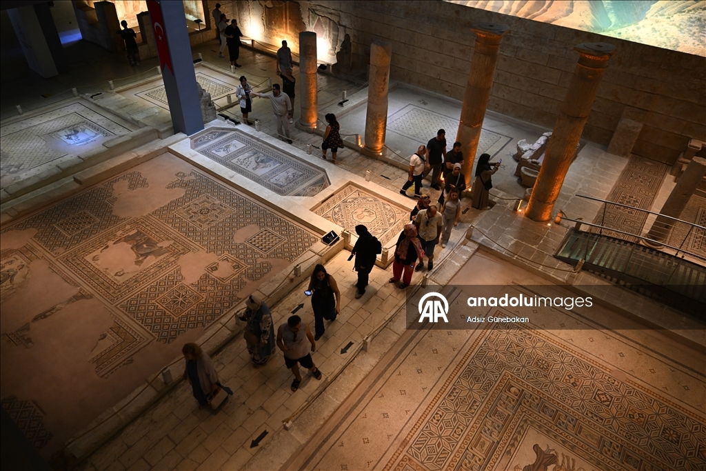 Zeugma Mozaik Müzesi 14 yılda 3,5 milyon ziyaretçiyi ağırladı