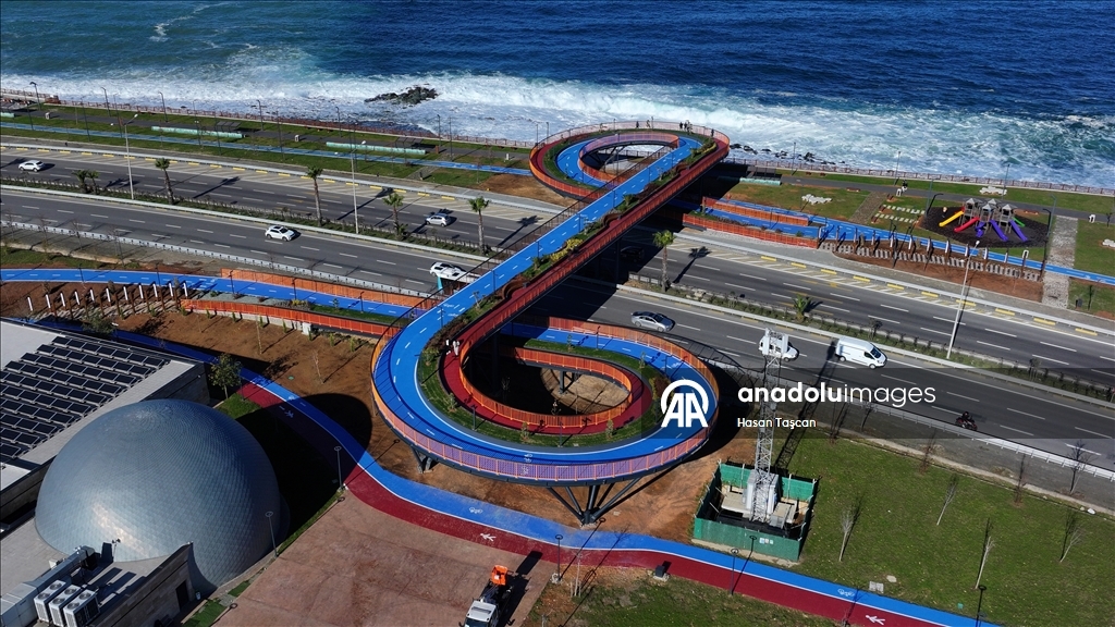 تركيا.. جسر بيئي في طرابزون يضفي بُعدا جديدا لمفهوم النقل المستدام