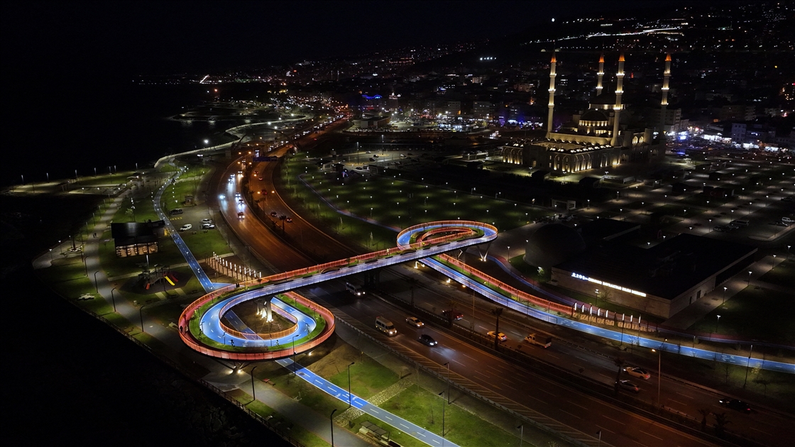 تركيا.. جسر بيئي في طرابزون يضفي بُعدا جديدا لمفهوم النقل المستدام