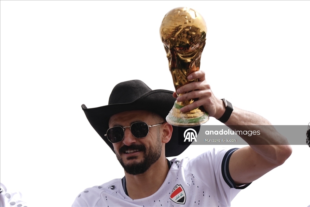 بغداد.. استقبال حافل للمنتخب الوطني