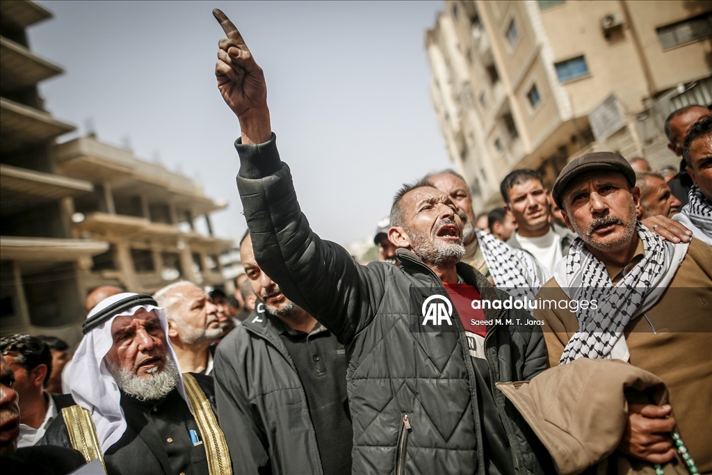 Protest held in Gaza against Israel’s death penalty law targeting Palestinian prisoners