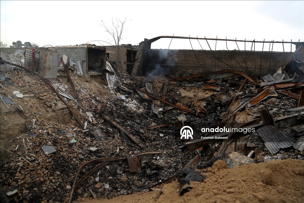 طهران.. الأناضول ترصد مستشفى عقب قصف أمريكي إسرائيلي