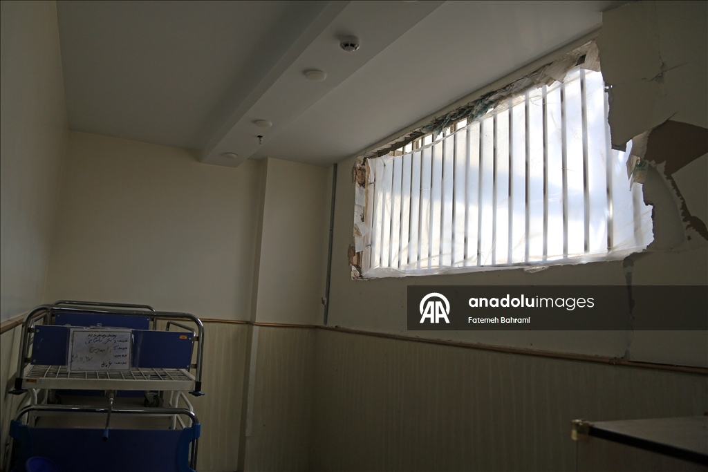 طهران.. الأناضول ترصد مستشفى عقب قصف أمريكي إسرائيلي