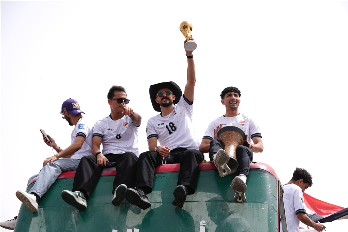 بغداد.. استقبال حافل للمنتخب الوطني