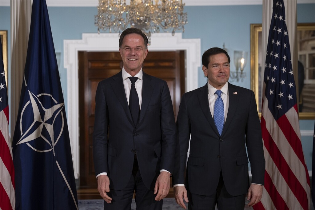 Marco Rubio meets with Secretary General of NATO Mark Rutte in ...