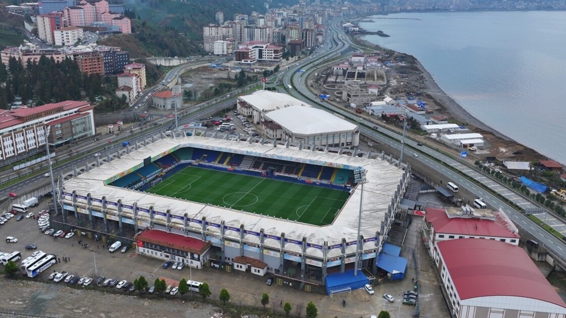 Trendyol Süper Lig statları havadan görüntülendi