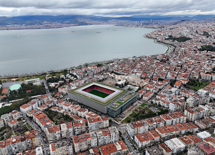 Trendyol Süper Lig statları havadan görüntülendi