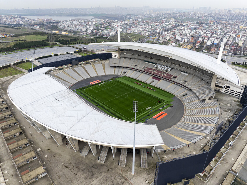 Trendyol Süper Lig statları havadan görüntülendi