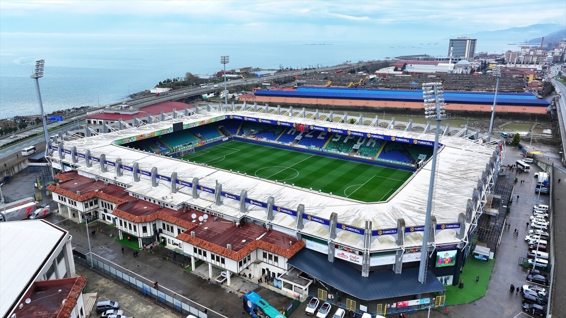 Trendyol Süper Lig statları havadan görüntülendi