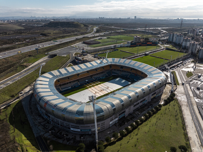 Trendyol Süper Lig statları havadan görüntülendi