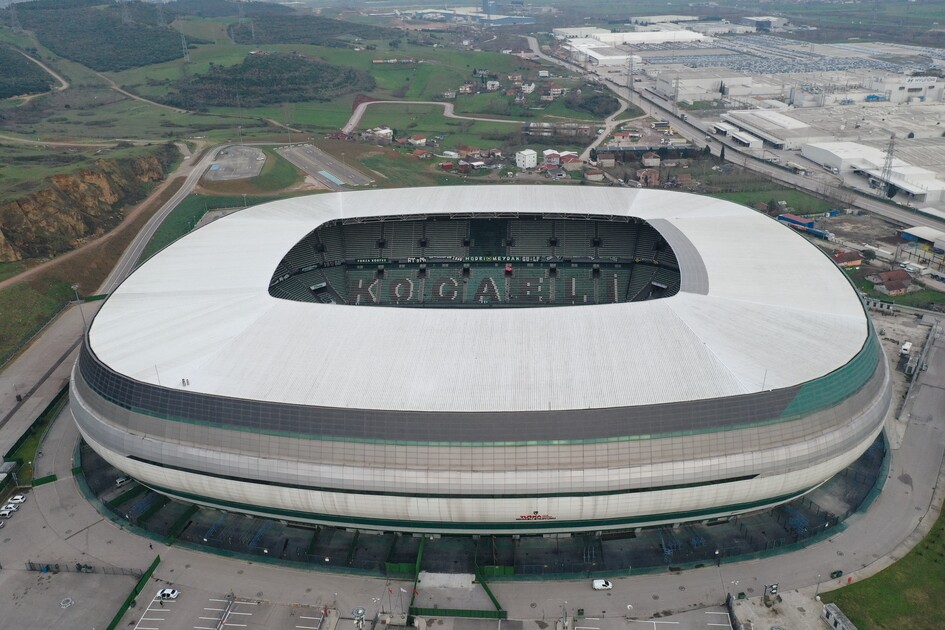 Trendyol Süper Lig statları havadan görüntülendi