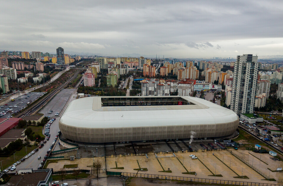 Trendyol Süper Lig statları havadan görüntülendi