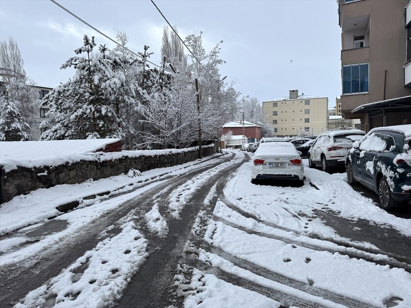 Ardahan'da kar etkisini sürdürüyor