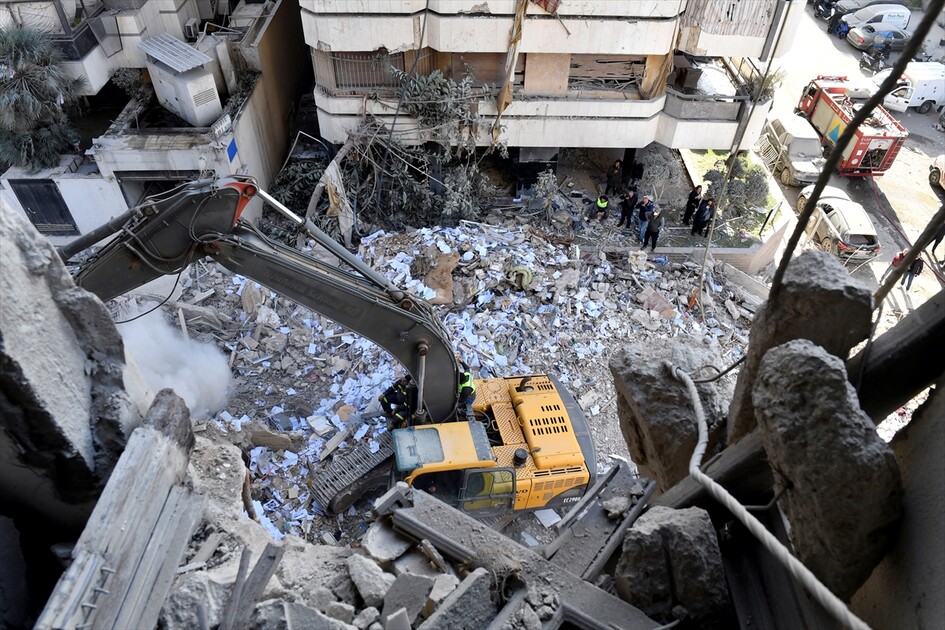 Появились кадры разрушений в районе Телль - Хаят в Бейруте