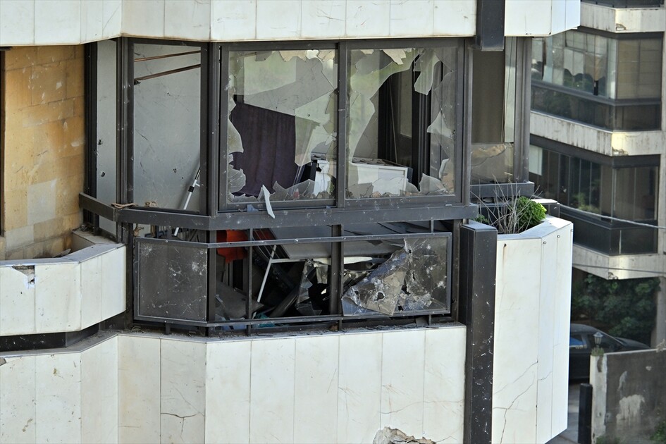 Появились кадры разрушений в районе Телль - Хаят в Бейруте