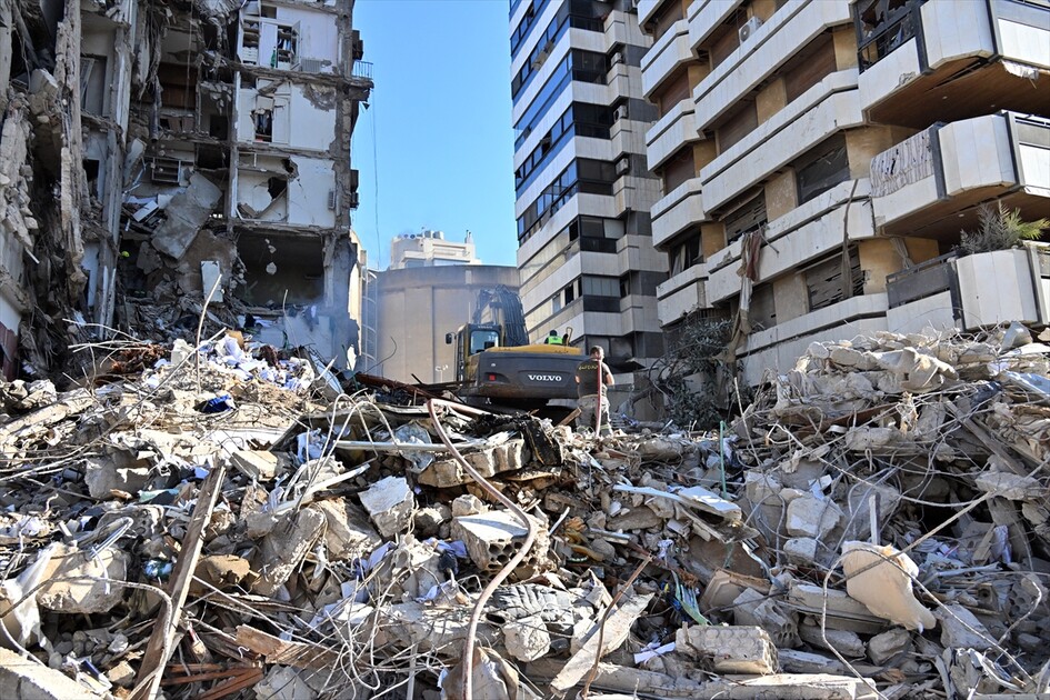 Появились кадры разрушений в районе Телль - Хаят в Бейруте