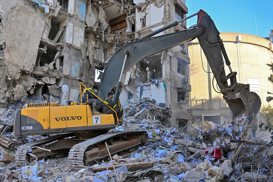 Появились кадры разрушений в районе Телль - Хаят в Бейруте