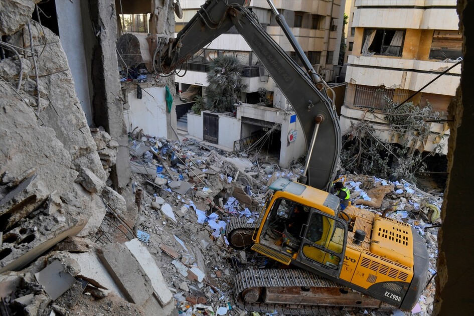 Появились кадры разрушений в районе Телль - Хаят в Бейруте