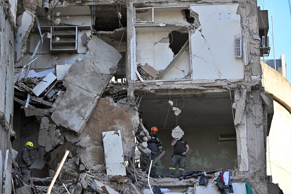 Появились кадры разрушений в районе Телль - Хаят в Бейруте