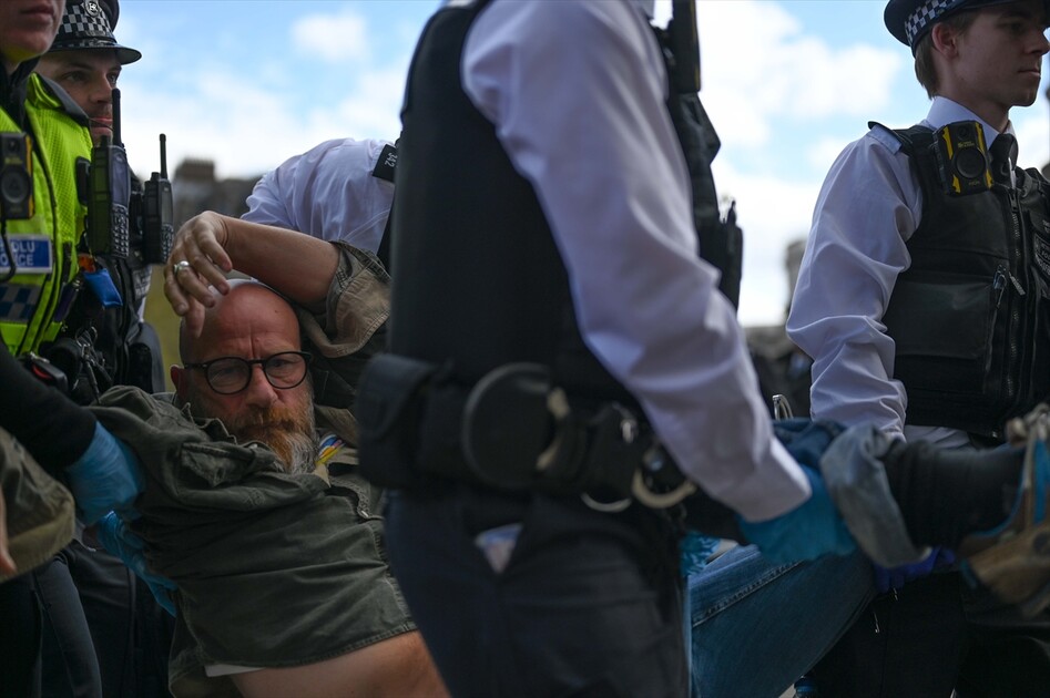 Londra’da Palestine Action Yasağına Karşı Protesto düzenlendi